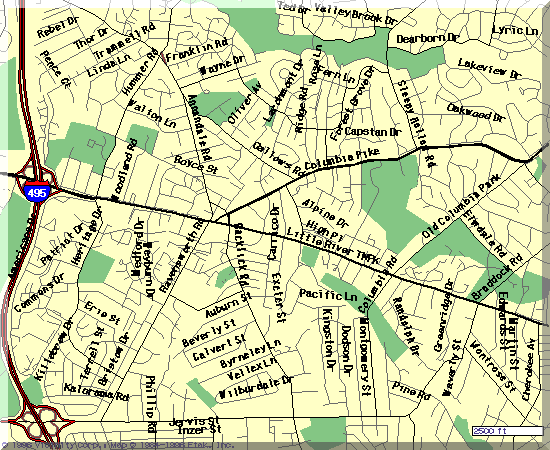 Annandale Virginia Maps